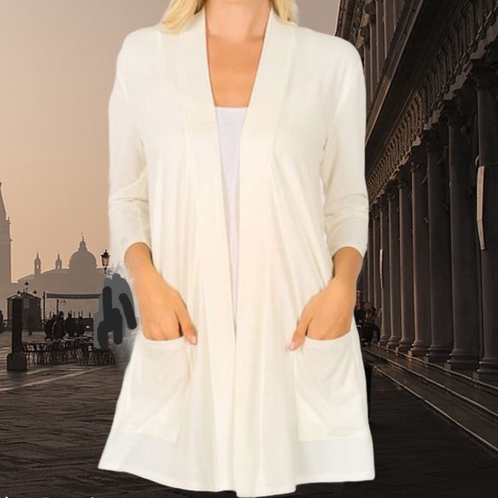 Soft & Light Open Front Cardigan - Picture 1 of 2